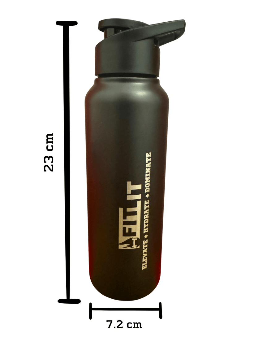 Gym towel and bottle set