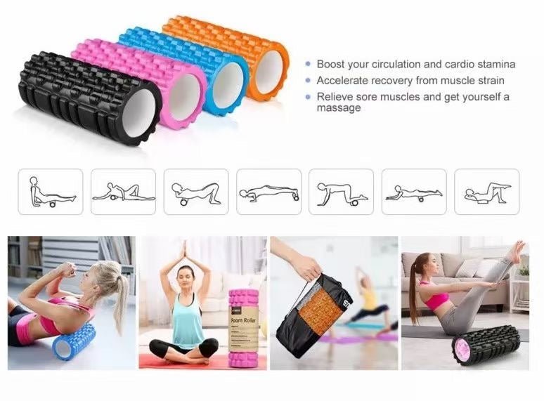 Column Yoga Foam Muscle Massage Roller