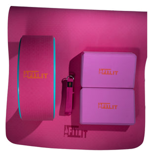 Ultimate Yoga Starter Kit Bundle Pink