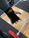 Cowhide Powerlifting Hand Grip Pad Weight Lifting Gloves